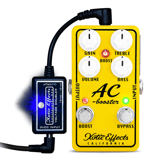 xotic AC Booster 手書きシリアル ギターエフェクター xotic AC