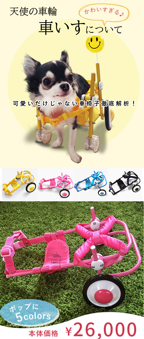 天使の車輪 犬用車椅子
