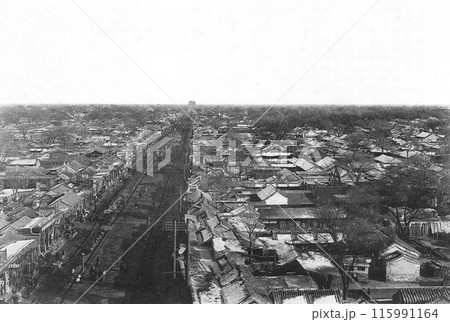 昔の中国 北京の写真素材 [115991164] - PIXTA