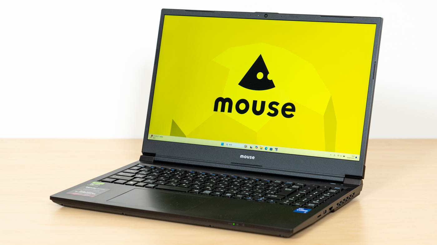 mouse K5（K5-I7G50BK-A）の実機レビュー