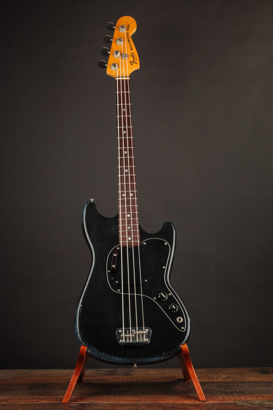 1979 Fender Musicmaster Bass: Black Beauty at The Music Emporium