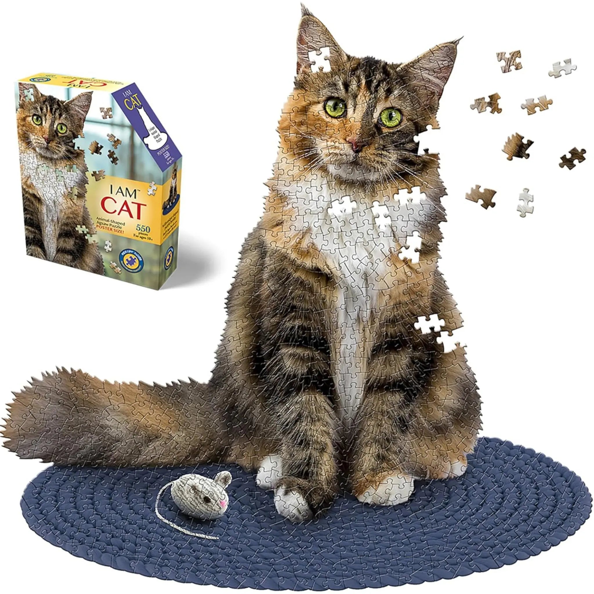 Cat-Shaped Puzzle 