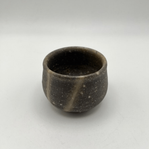 備前焼】青備前 ぐい呑 作家：御幡康照