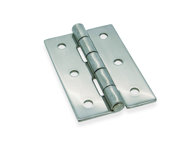 栃木屋EC_平型蝶番（ステンレス・丸穴）: ヒンジ