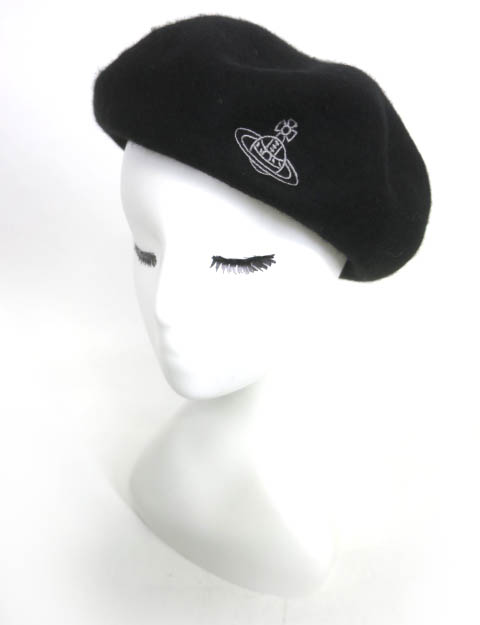 Vivienne Westwood / オーブ刺繍ベレー帽 / ヴィヴィアンウエスト