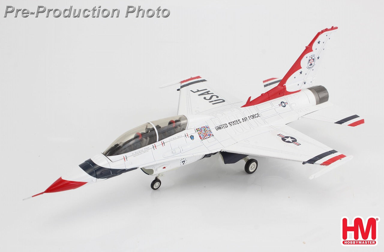 アメリカ空軍 サンダーバーズ F16 ☆未展示美品☆ホビーマスター F-16D
