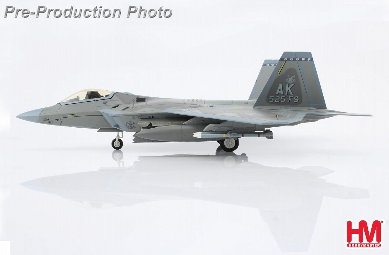 Hobby Master F-22 ラプター アメリカ空軍 第3航空団 第525戦闘飛行隊