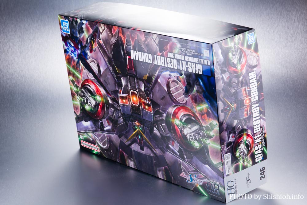 レビュー】HG 1/144 デストロイガンダム