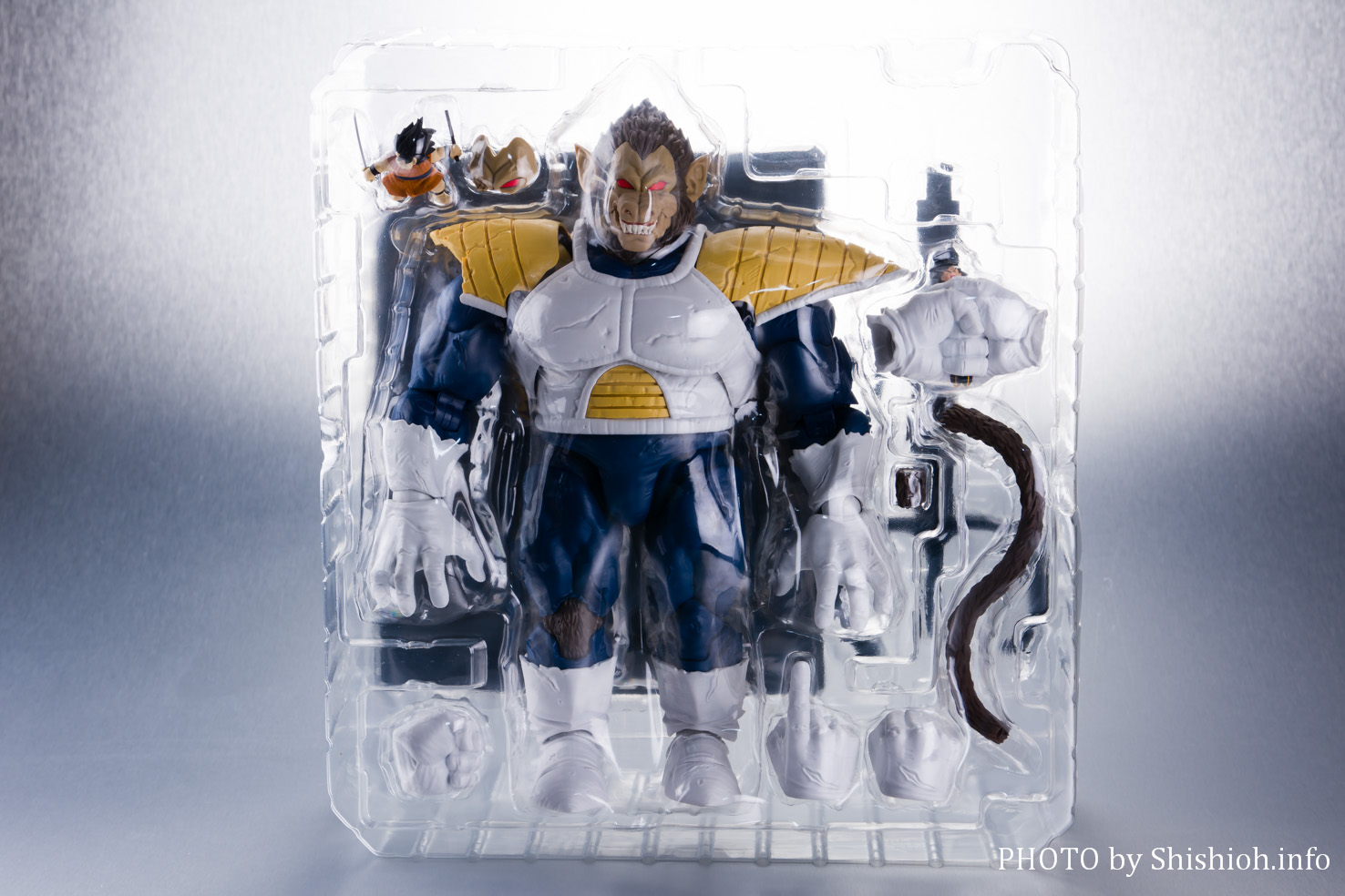 S.H.フィギュアーツ 大猿ベジータ 伝票貼り跡無し レビュー】 S.H.