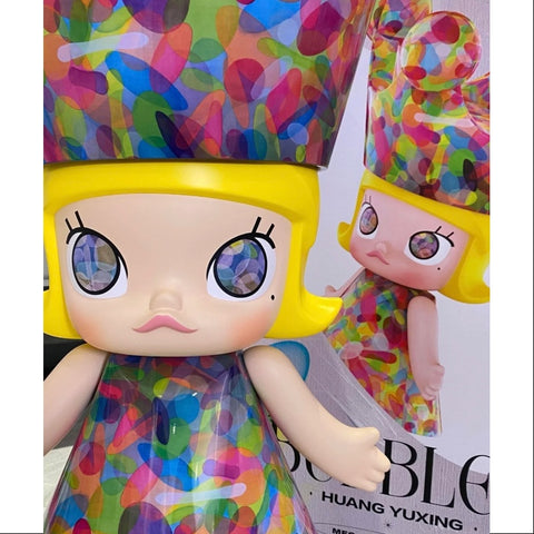 ぬいぐるみ MEGA MOLLY 400% HuangYuxingBubbles MEGA ROYAL MOLLY 400