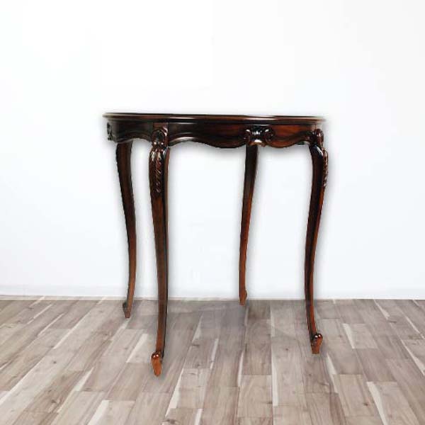 アンティークマリネール調 陶板象嵌 サイドテーブル コンソール 飾り棚