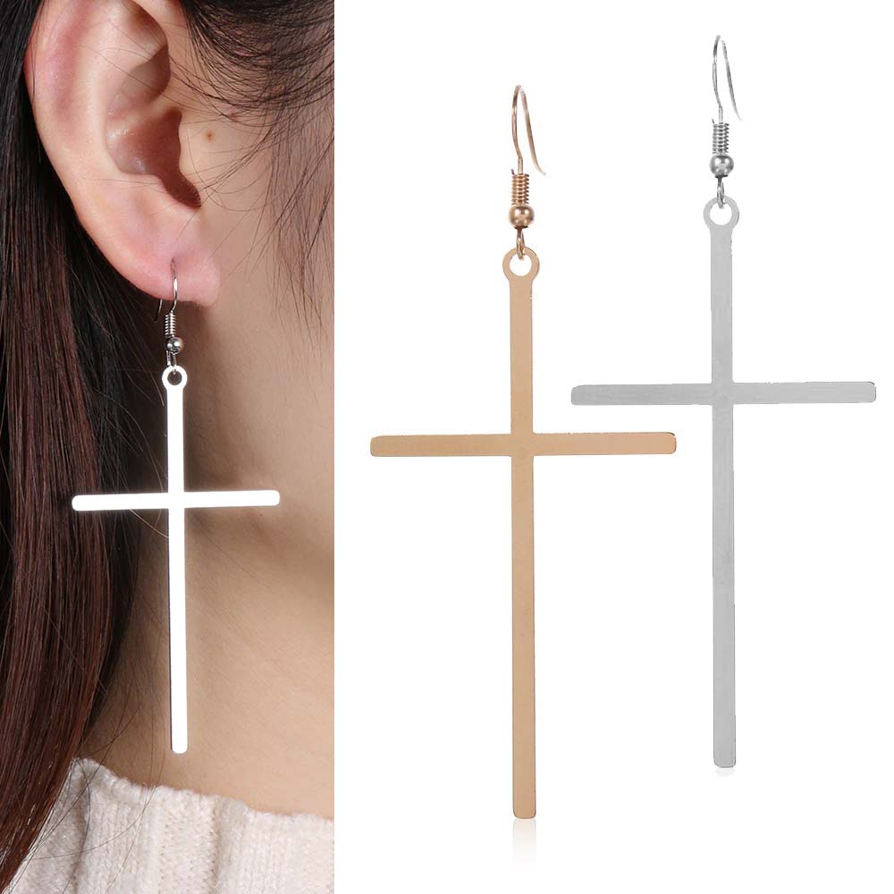 楽天市場】バンパイアクロスフックピアス 1個販売 サージカル