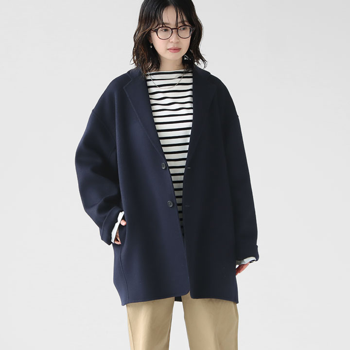 楽天市場】mizuiro ind(ミズイロインド) ウール ワイドテーラード