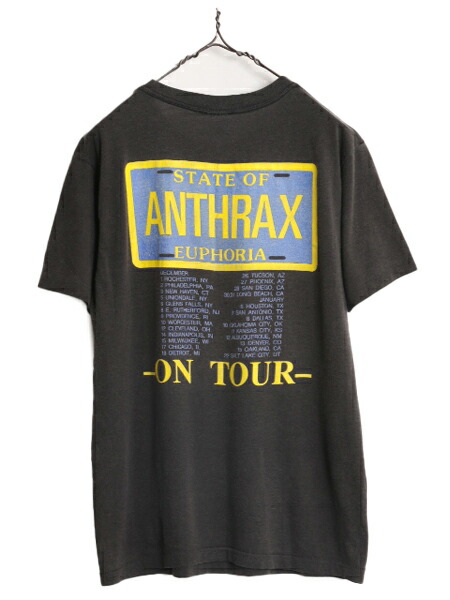 ANTHRAX WARDANCE 2017 ツアーTシャツ Mサイズ ANTHRAX WARDANCE 2017
