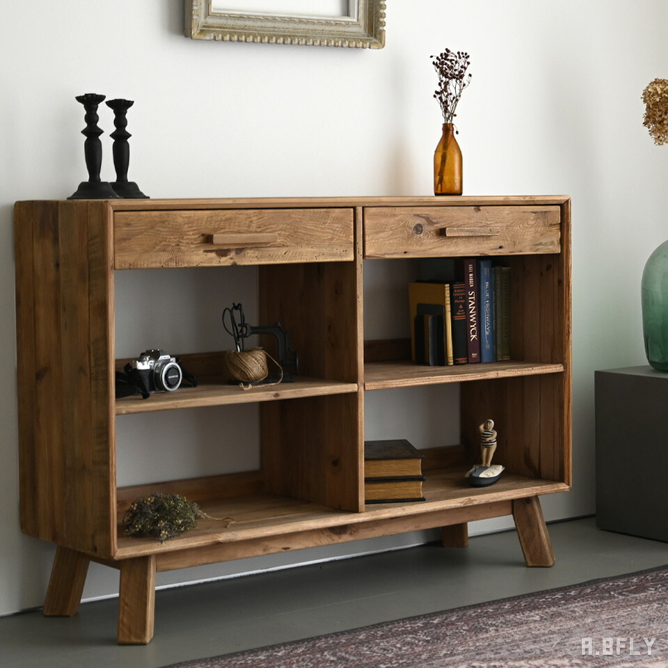 楽天市場】シェルフ 棚 古材 オープンシェルフ ラック オープンラック