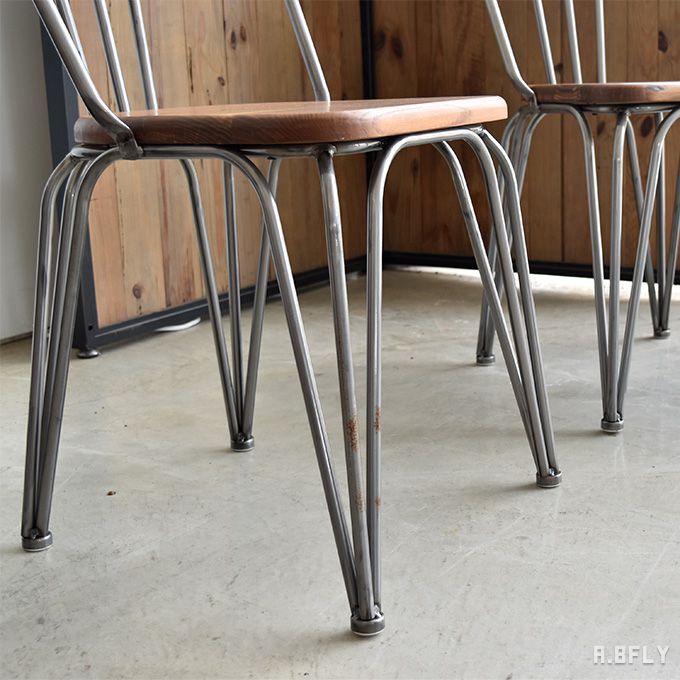 楽天市場】エルム無垢材 ダイニングチェア 1脚 イス 食卓 椅子 ウッド