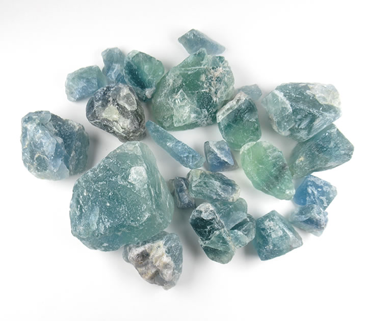 楽天市場】○強めの蛍光【マリンブルー 蛍光フローライト原石