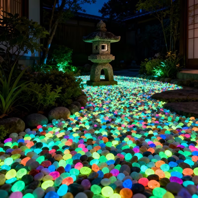 楽天市場】夜光石 蓄光石 アクアリウム 発光石 飾り石 DIY・工具用品