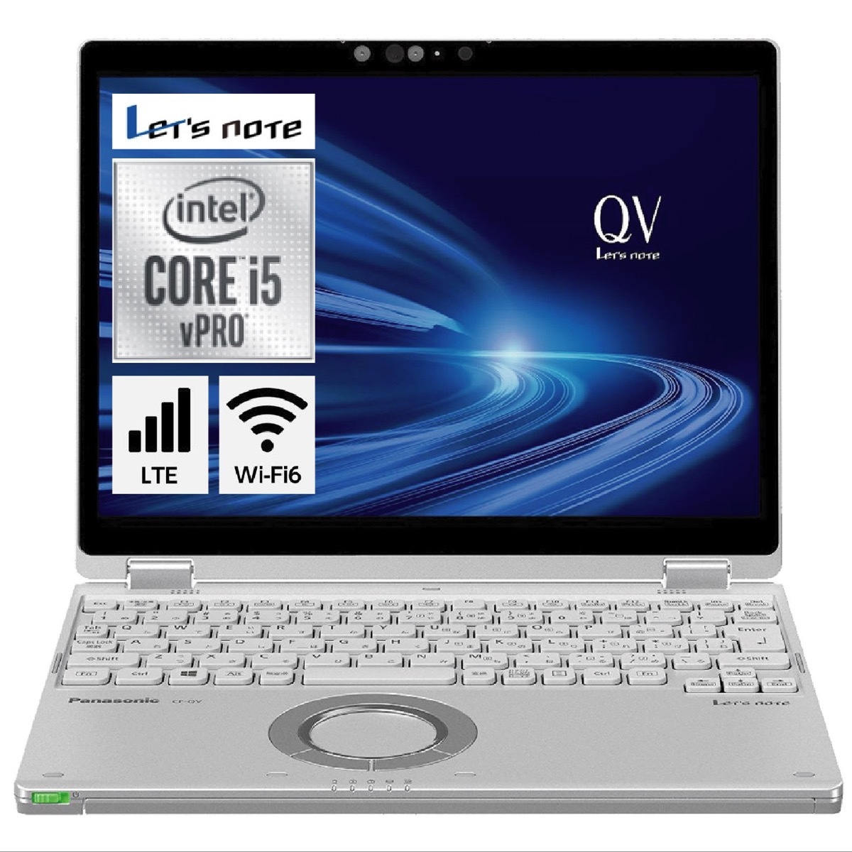 楽天市場】Panasonic Let's note CF-QV9 CF-QV9RFAVS LTE SIMフリー