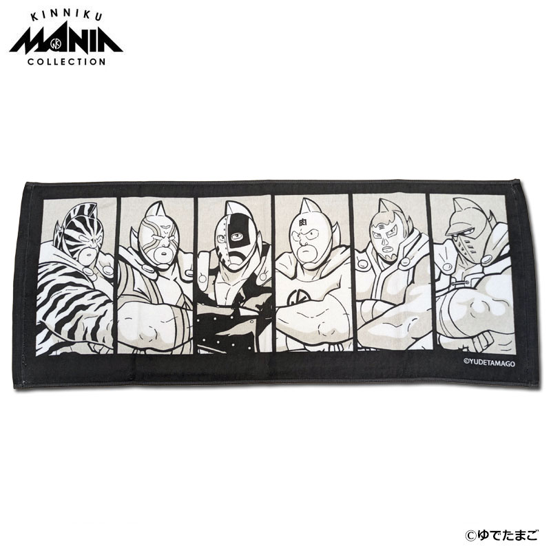 楽天市場】【キン肉マン】キン肉マン&運命の5王子フェイスタオル