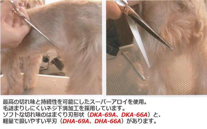 楽天市場】トリミングシザー 東光舎 DOGWELL ドッグウェル DMC-55