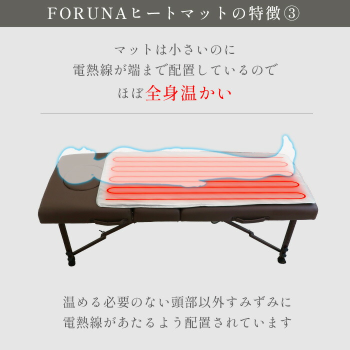 楽天市場】【リニューアル】遠赤外線ヒートマット 敷きタイプ FORTUNA