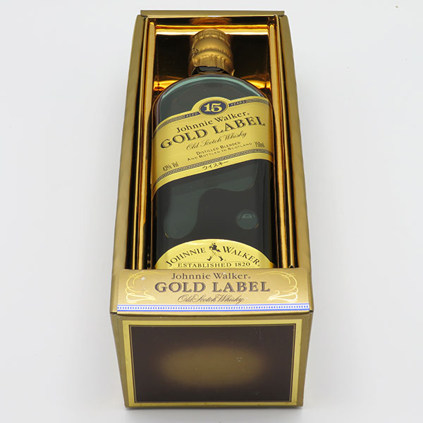 楽天市場】【レトロ】ジョニーウォーカー15年 ゴールドラベル 43度