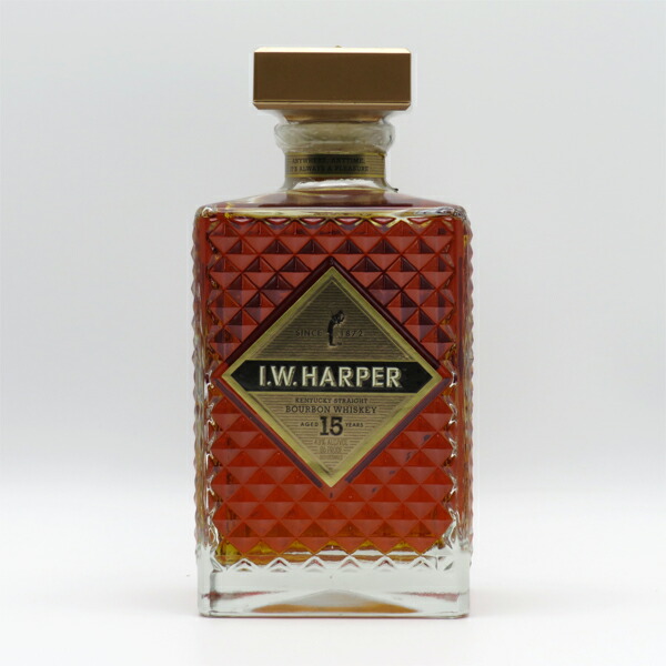 楽天市場】【レトロ】IW ハーパー15年 43度 750ml 並行品 （箱なし