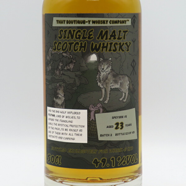 楽天市場】ブティックウイスキー スペイサイド＃5 23年 バッチ2 49.1度