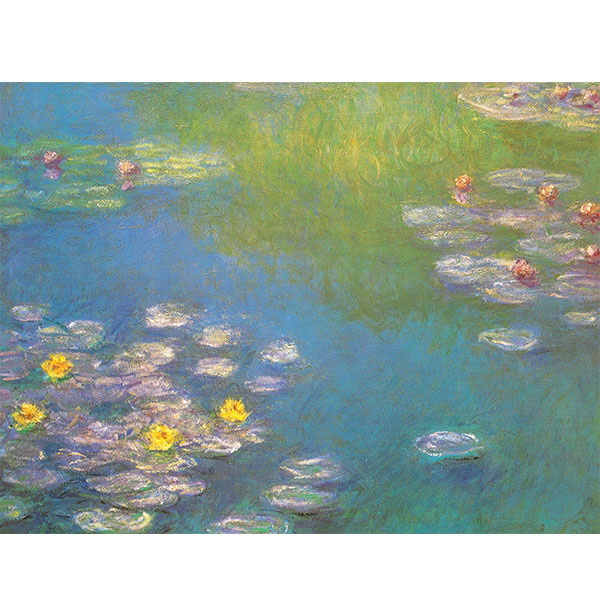 楽天市場】絵画 F6号 モネ ｢睡蓮（1908年）｣ 複製画 額入り 世界の名画