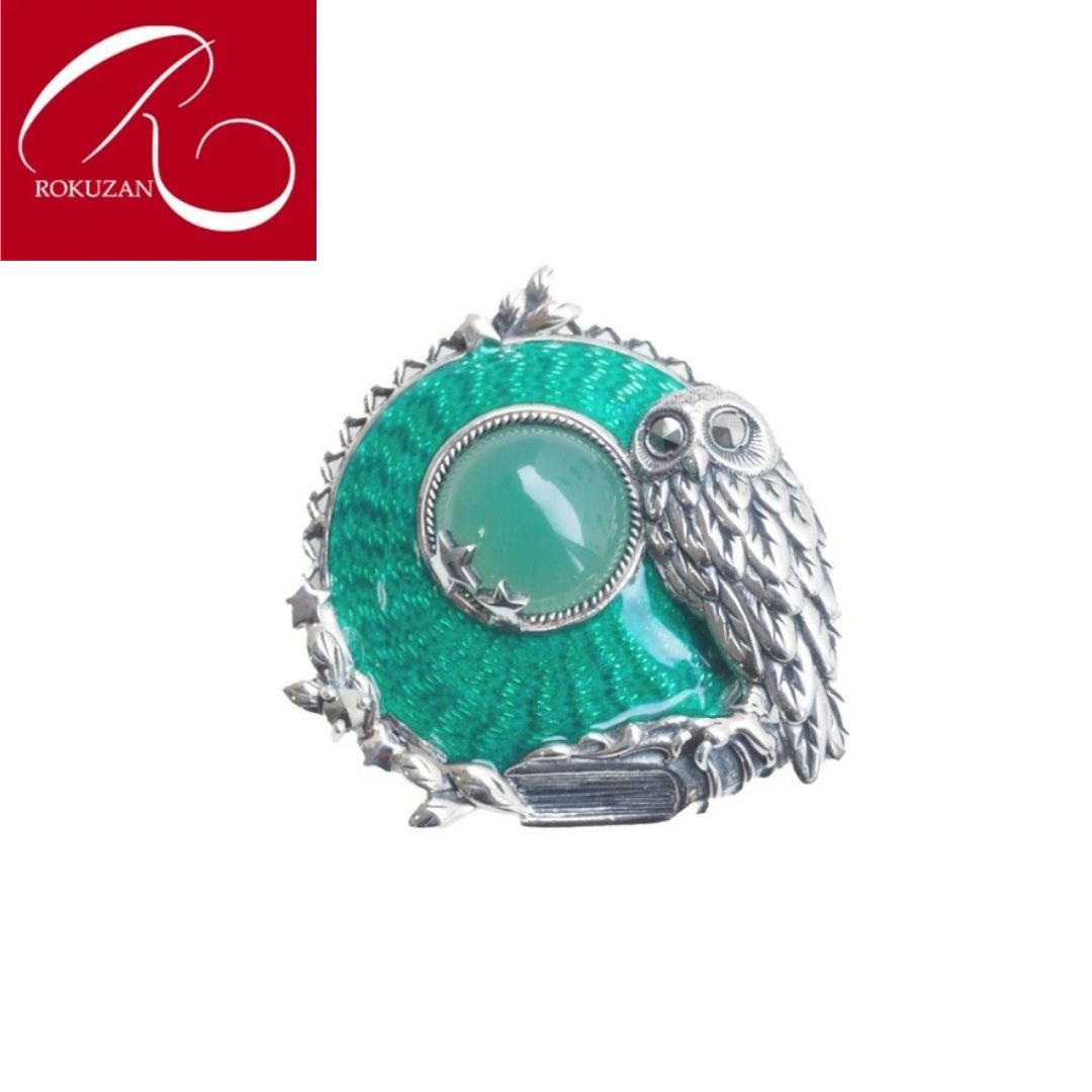 碌山 ROKUZAN ロクザン　シルバー 925 天然石　パール　ブローチ 楽天市場】【碌山】 シルバー 淡水パール 淡水真珠 ブローチ