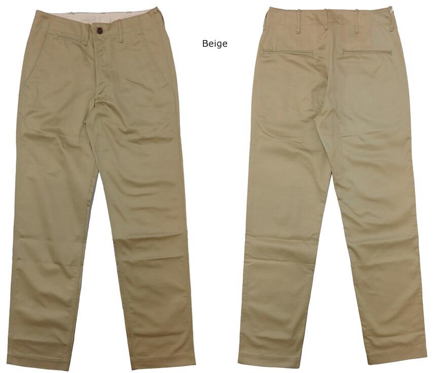 楽天市場】ウェアハウス WAREHOUSE Lot.1082 チノ トラウザーズ