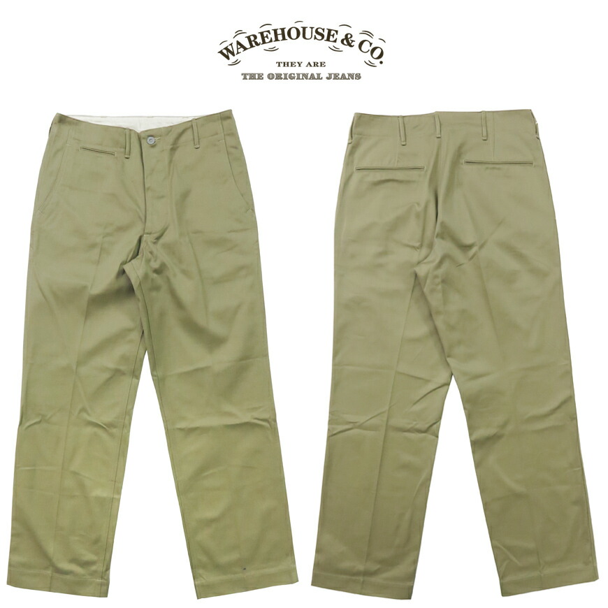 楽天市場】ウェアハウス WAREHOUSE Lot 1216 M-41 TYPE U.S.ARMY CHINO