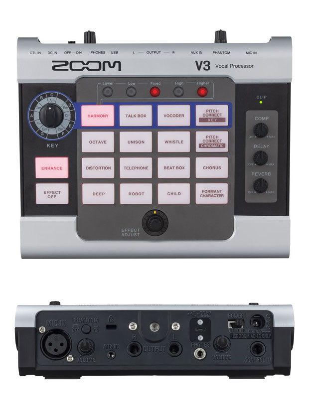 楽天市場】【ケース付属！】ZOOM V3 ズーム ボーカルプロセッサ SCU-40