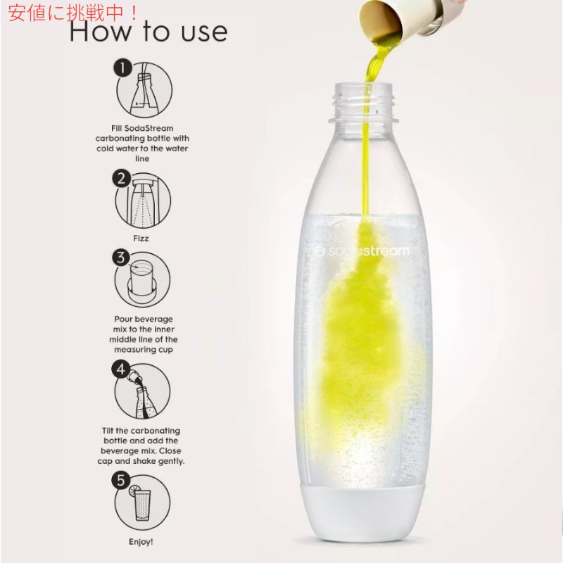楽天市場】SodaStream ソーダストリーム Mountain Dew Syrup Flavor