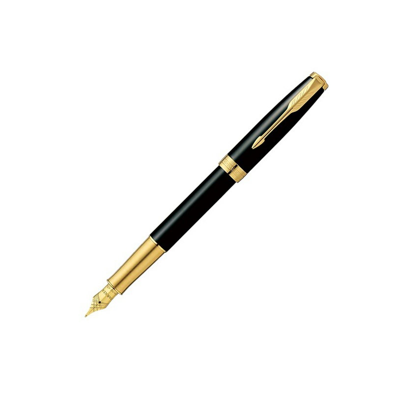 Parker 万年筆 18K金ペン先 メッシュデザイン パーカー 万年筆 18金