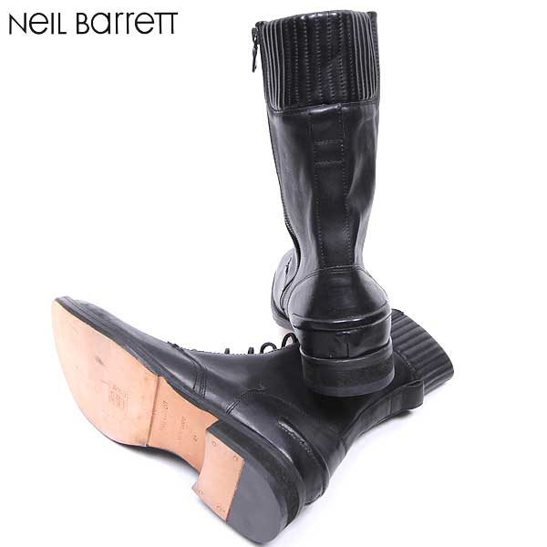 NeIL BarreTT レースアップブーツ ニールバレット 茶 41 NeIL BarreTT