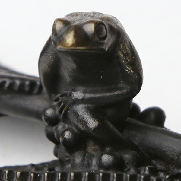 楽天市場】文鎮 ペーパーウエイト 高岡銅器 向かえる 下尾治彦 作