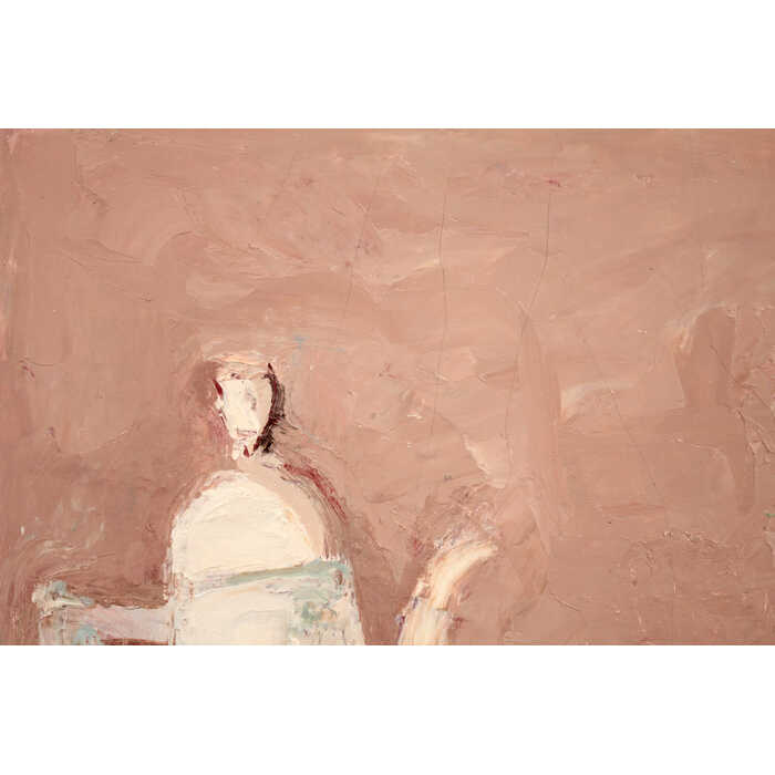 絵画 八木伸子 油絵・油彩画 『桜桃』 机 果実 果物 花 静物 優しい