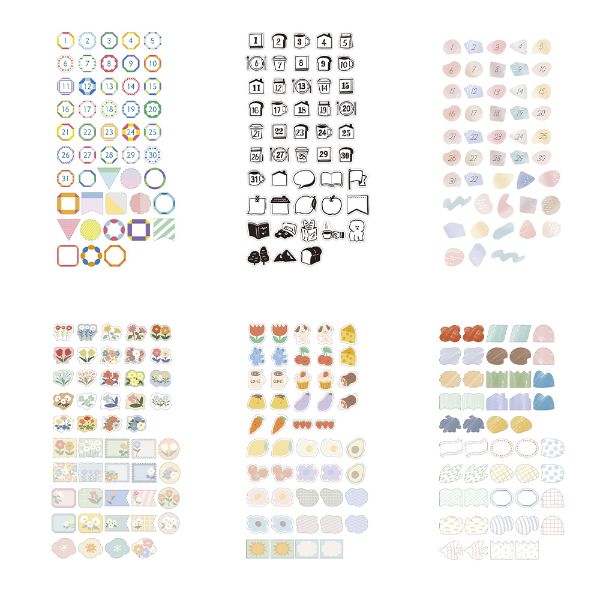 楽天市場】マスキングテープ フレーク シール 水性ペンで書ける