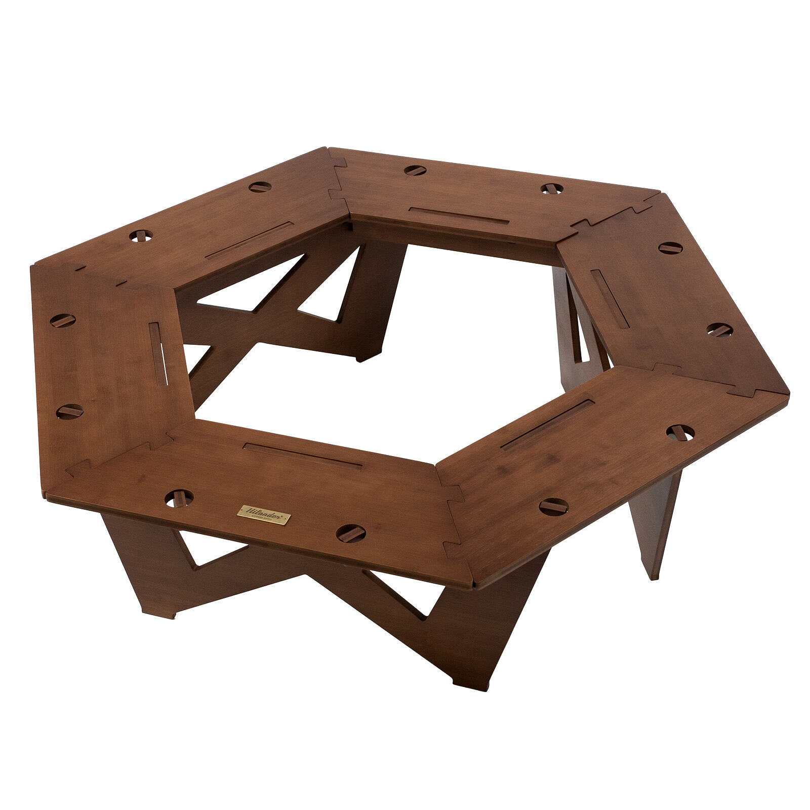 楽天市場】 Hilander(ハイランダー) ヘキサゴンテーブル DAN