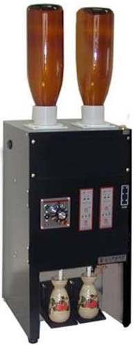 楽天市場】業務用酒燗器 良燗さん RE-2（一升瓶2本立 徳利2本取【厨房