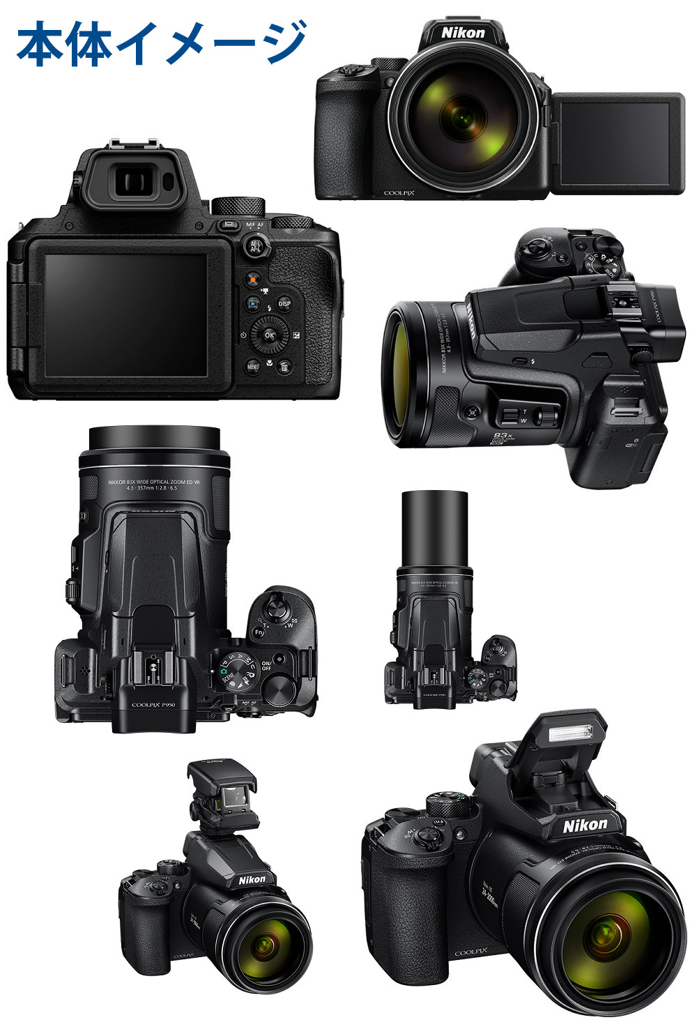 楽天市場】ニコン COOLPIX P950 コンパクトデジタルカメラ Nikon