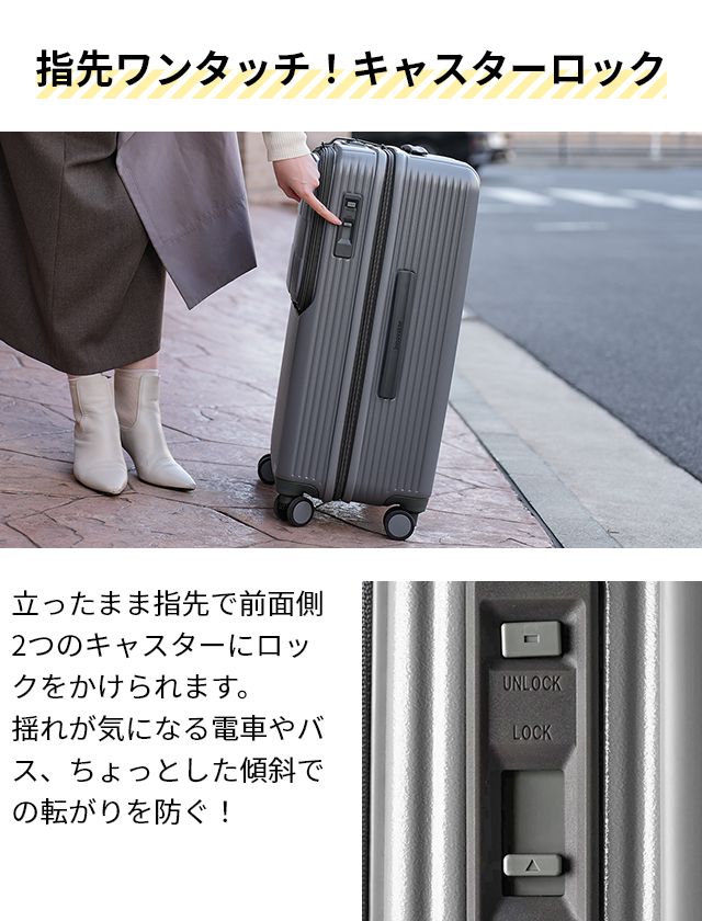 楽天市場】イノベーター 【選べる豪華特典】 スーツケース ハード