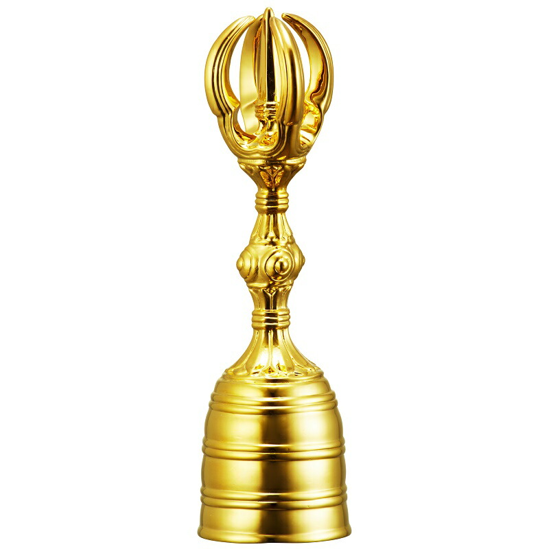 値下げ♡京都 特選 金鍍金蓮華宝珠 銀鍍金表装金具の荘厳『持鈴』 小売