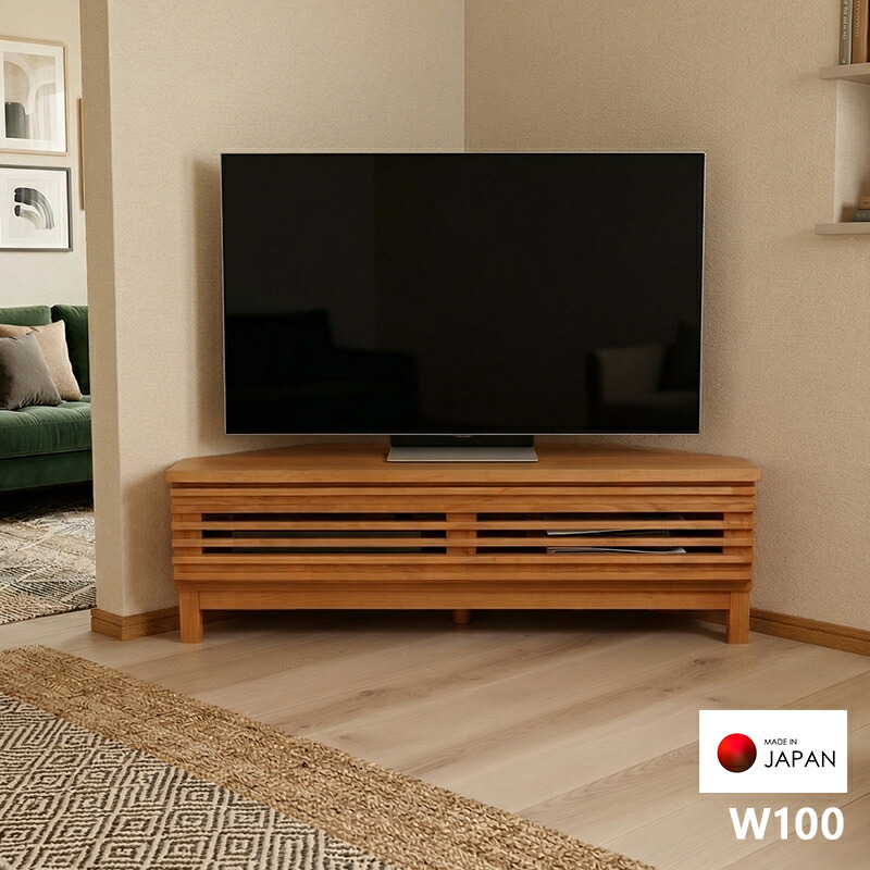 楽天市場】テレビ台 コーナー 完成品 100cm テレビ台 コーナー