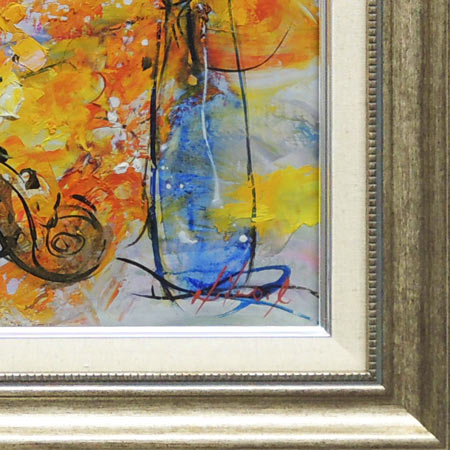 楽天市場】絵画 油絵 花とバイオリン (池田秀郎) 送料無料 【肉筆