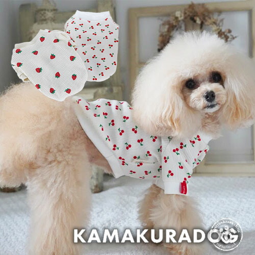 犬服 3S わんこの普段着 青いさくらんぼ