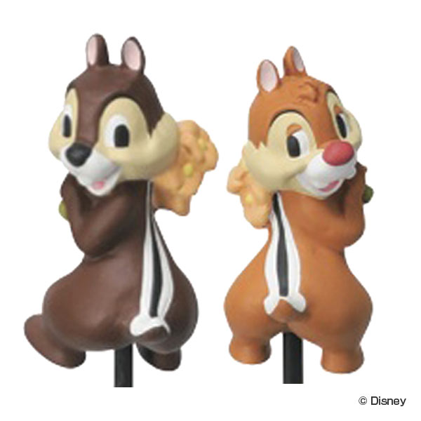 チップ＆デール】加藤工芸 ガーデン スタチュー 未使用 希少 チップ