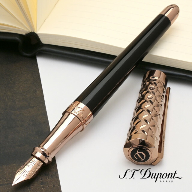 S.T. Dupont 万年筆 エリゼ アリゲーター